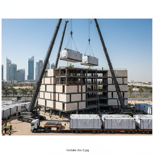 Modular Building Structures UAE | Dreams House PortaCabin - documentation